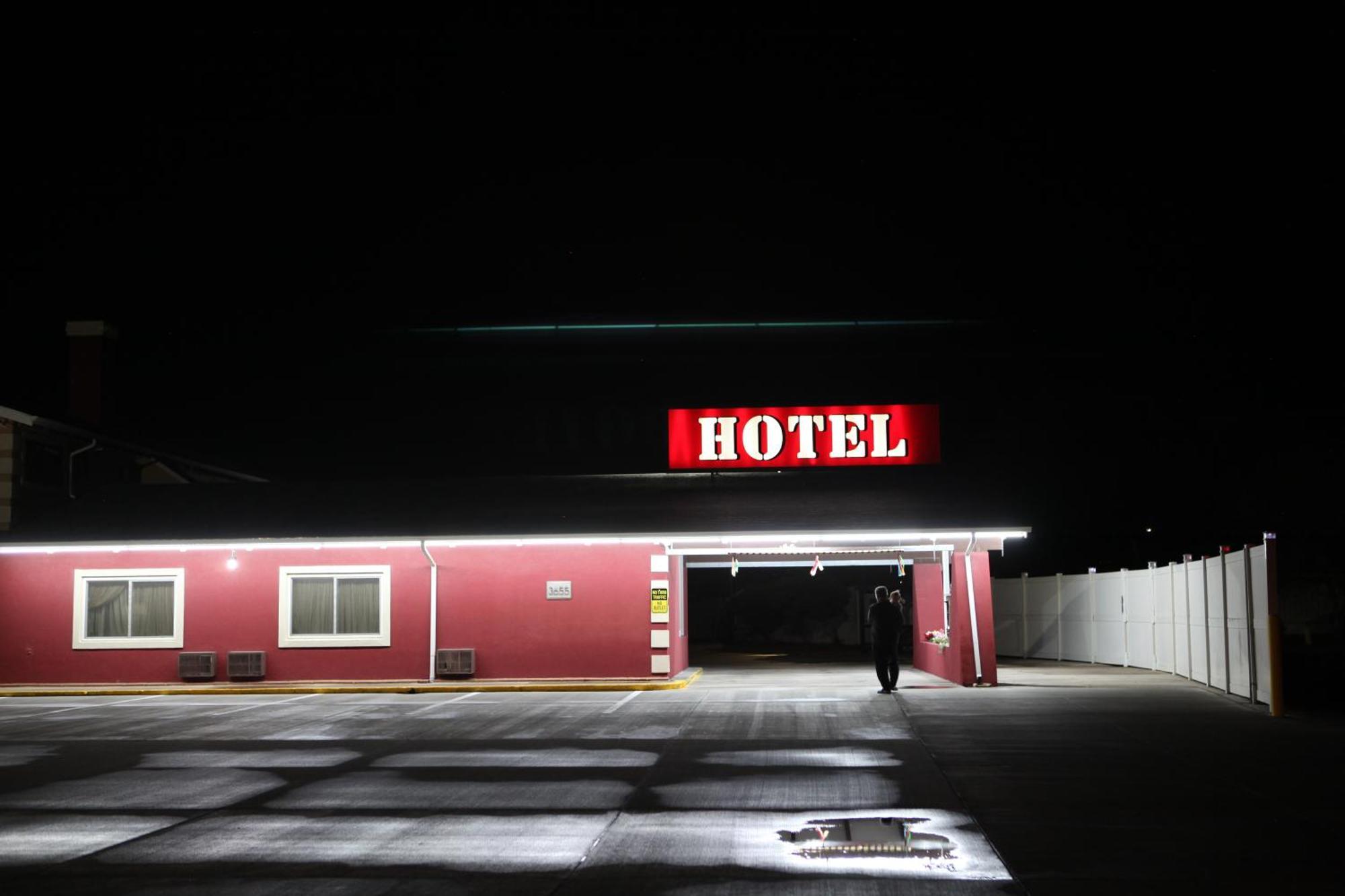 Arcadia Hotel Gering Buitenkant foto